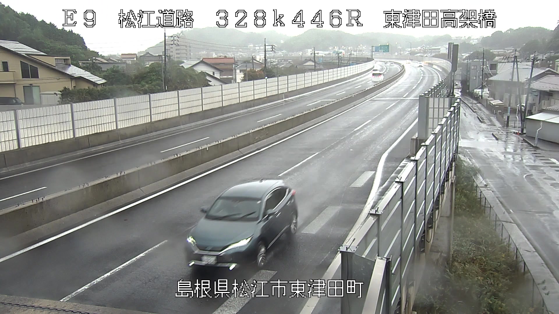 国道9号 松江道路 東津田高架橋