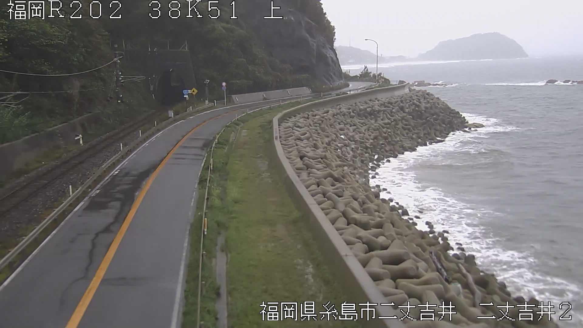 国道202号 福岡県糸島市二丈吉井